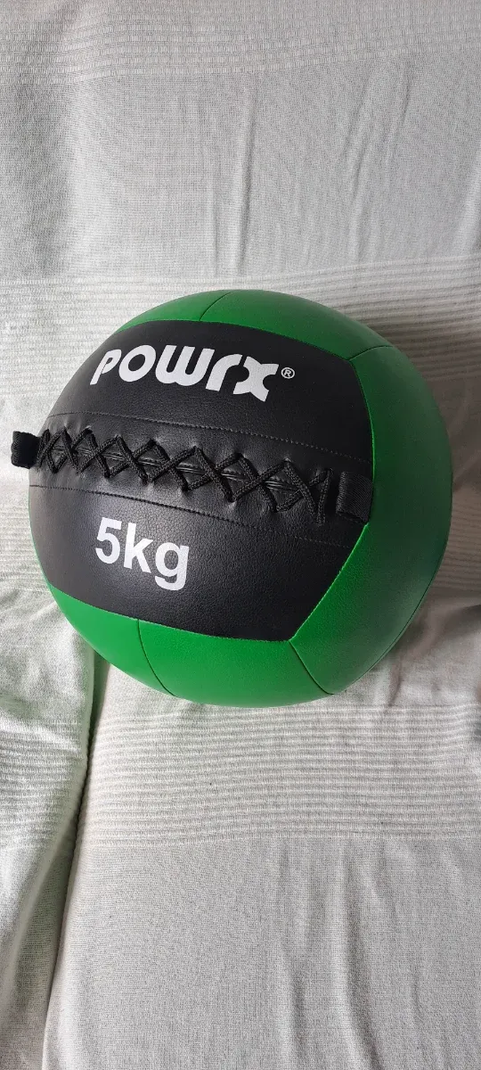 Bola Medicinal POWRX 5kg Verde/Negra