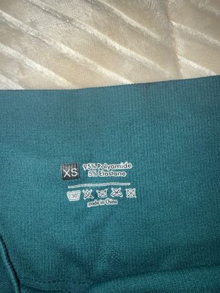 Leggings Tie-Dye Teal y Negro