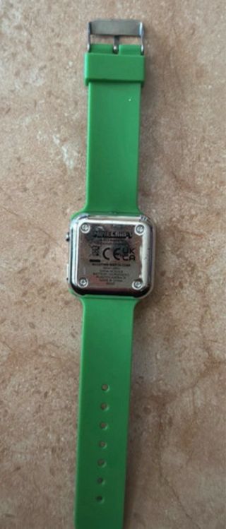 Reloj Minecraft Digital Correa Verde
