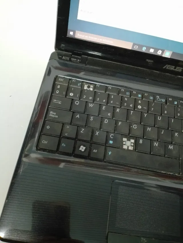 Portátil Asus A52j Negro