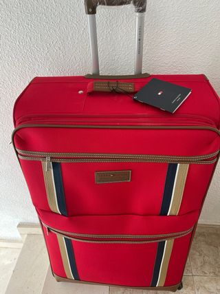 Maleta Tommy Hilfiger Roja Nueva