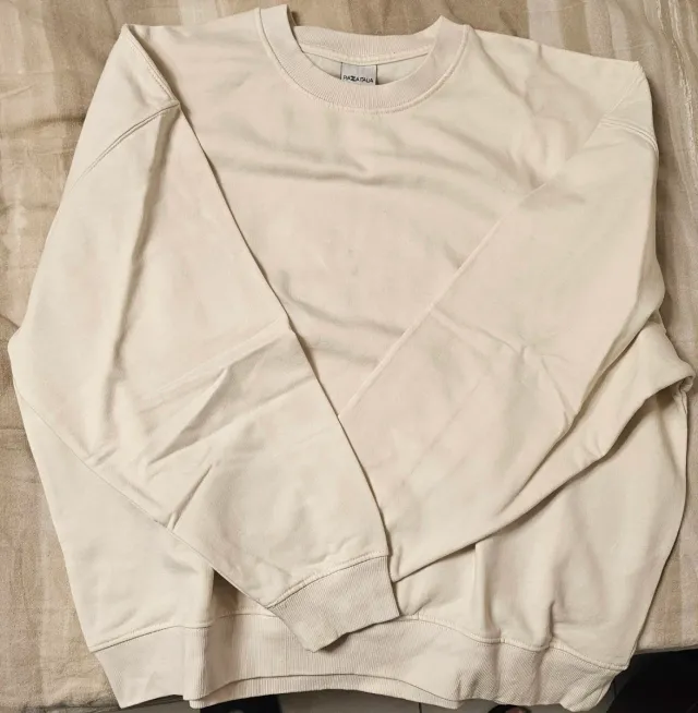 Felpa Piazza Italia color panna