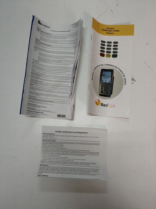 Datafono Verifone VX 680