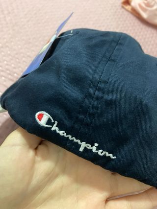 Cappello Champion Blu e Bianco Uomo