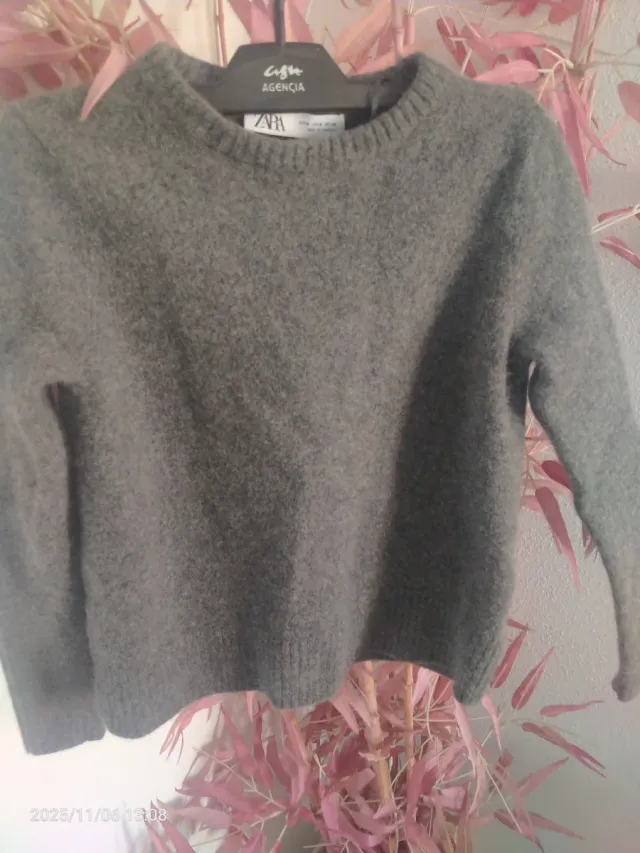 Jersey Zara gris niño/niña