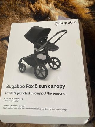 Capota bugaboo Fox5 Nueva blanco niebla