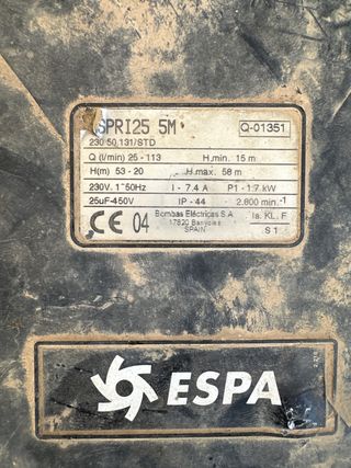 Bomba de superficie ESPA