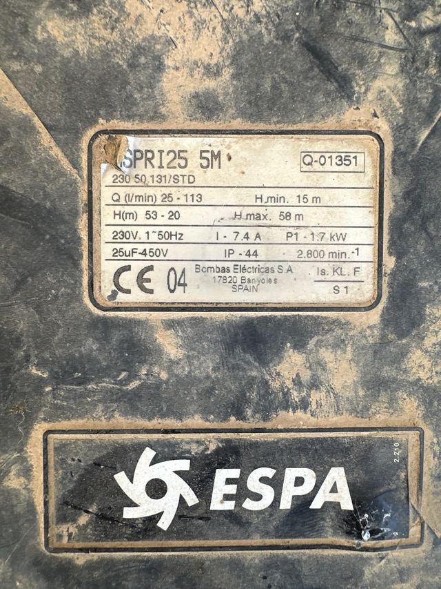 Bomba de superficie ESPA