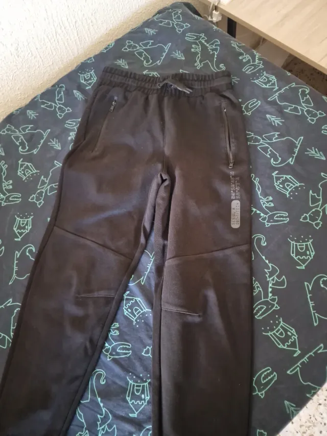 Pantalón de deporte niño negro
