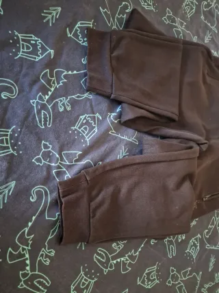 Pantalón de deporte niño negro