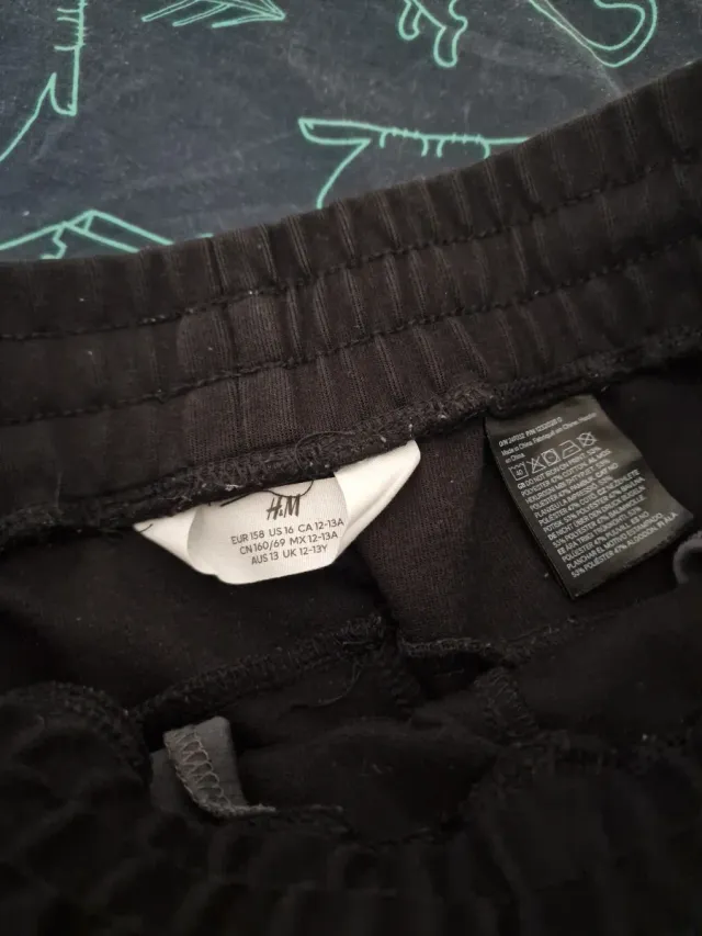 Pantalón de deporte niño negro