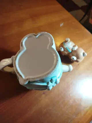 Teiera vintage orsacchiotti abbracciati