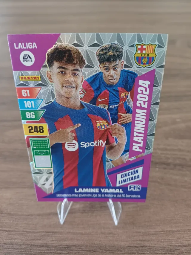 Lamine Yamal Panini LaLiga Platinum 2024 (Rookie)