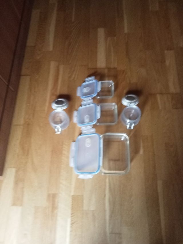 Juego 5 tápers herméticos