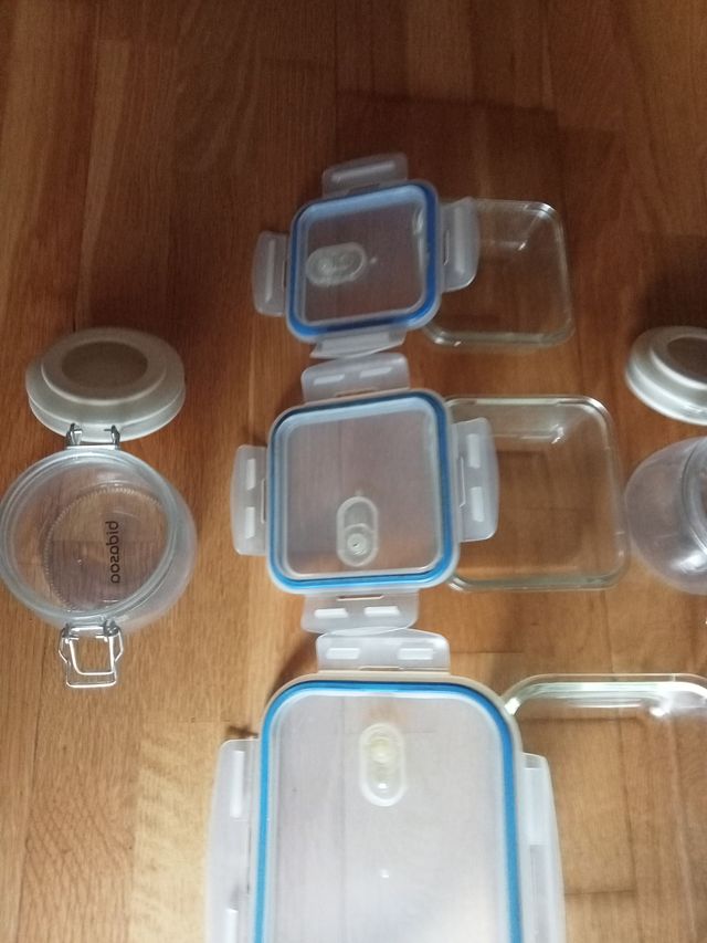 Juego 5 tápers herméticos