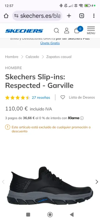 Skechers T.43 Respected Garville Slip-ins