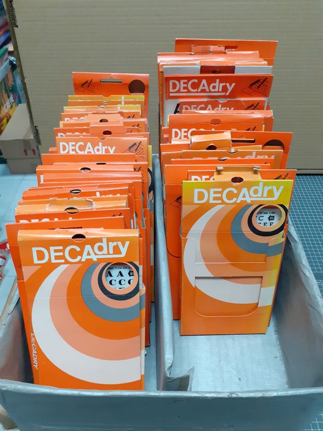 Letras transferibles Decadry