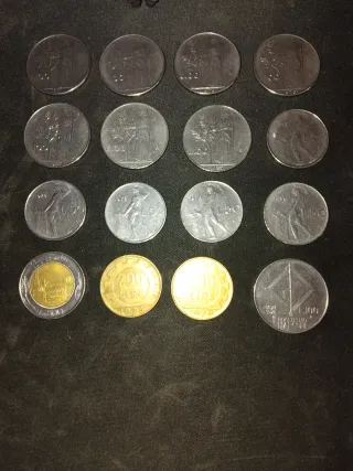 Monedas Italianas Varias