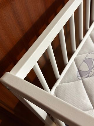 Minicuna colecho blanca