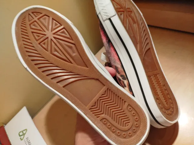 Scarpe donna fantasia animalier IT 38