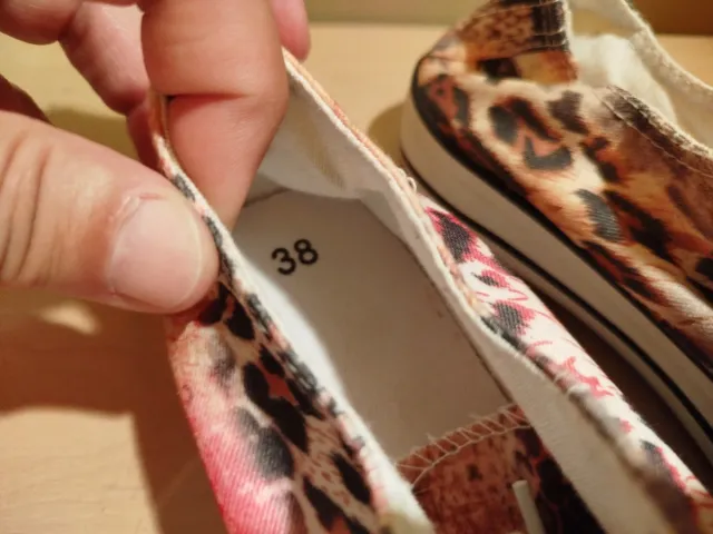 Scarpe donna fantasia animalier IT 38