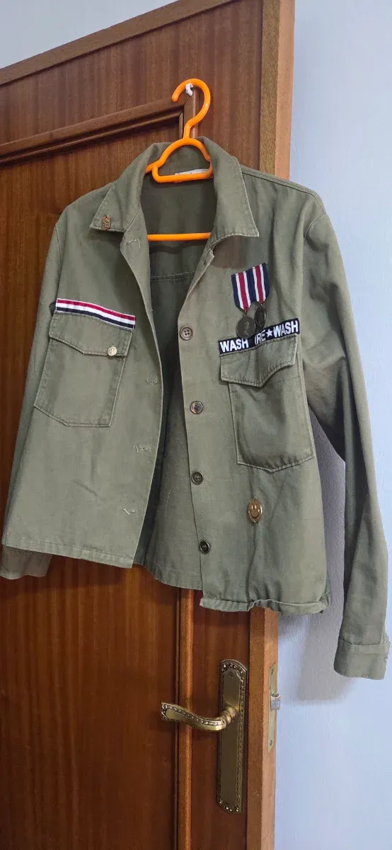 Sobrecamisa verde militar