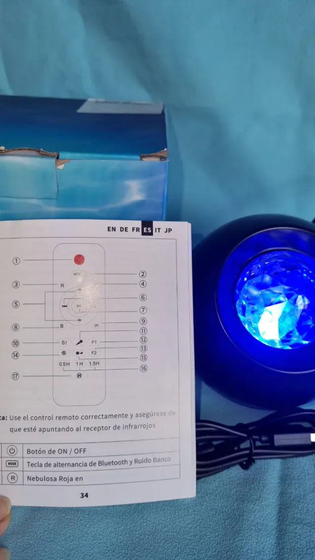 Proyector Estrellas LED con Mando