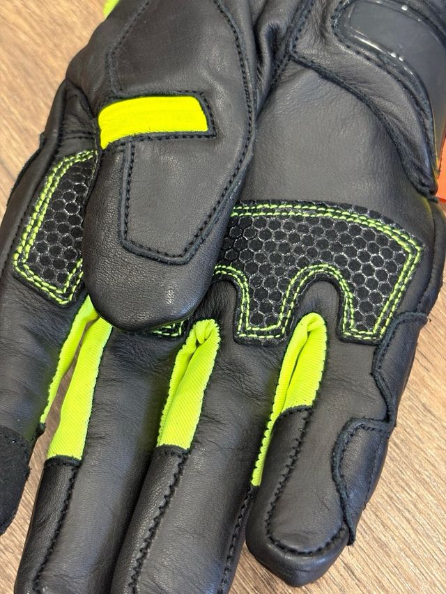 Guantes Moto Seventy N47 Negro/Fluor