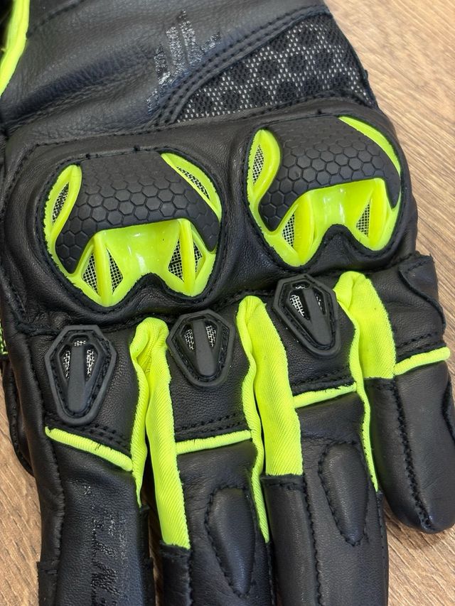 Guantes Moto Seventy N47 Negro/Fluor