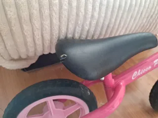 Bicicleta infantil niña rosa sin pedales