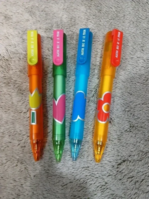 4 Bolígrafos Agatha Ruiz de la Prada