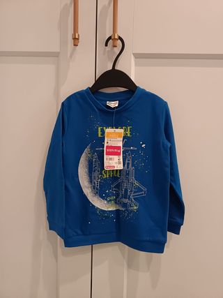 Maglioncino blu Prénatal Explore Space