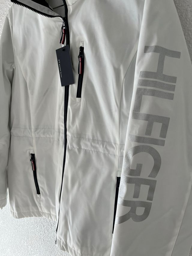 Giubbotto Tommy Hilfiger bianco taglia XL