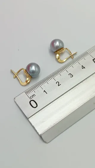 Pendientes de oro de 18kt.