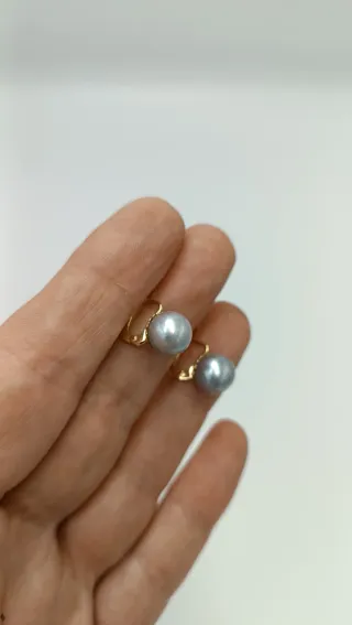 Pendientes de oro de 18kt.