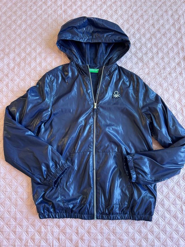 Chaqueta Benetton niña 11/12 años azul