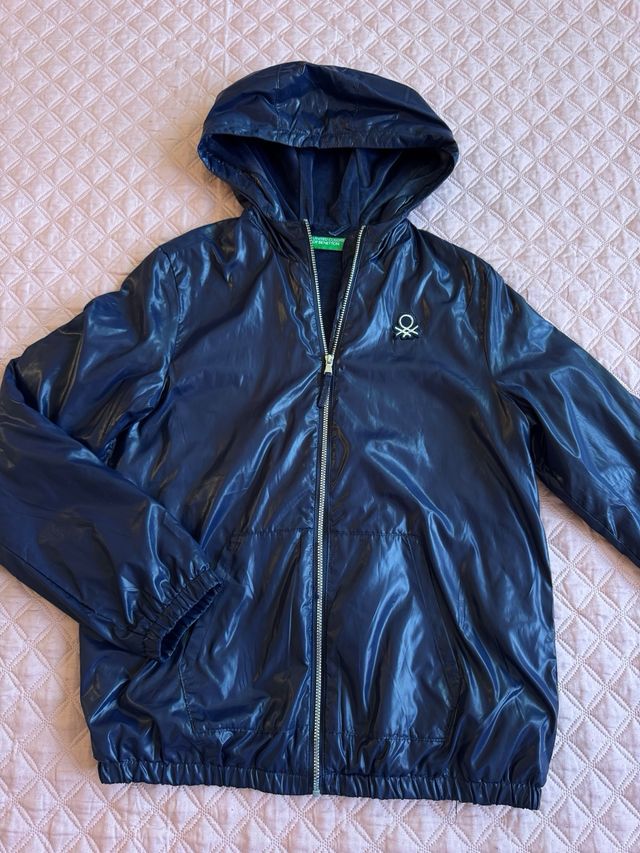 Chaqueta Benetton niña 11/12 años azul
