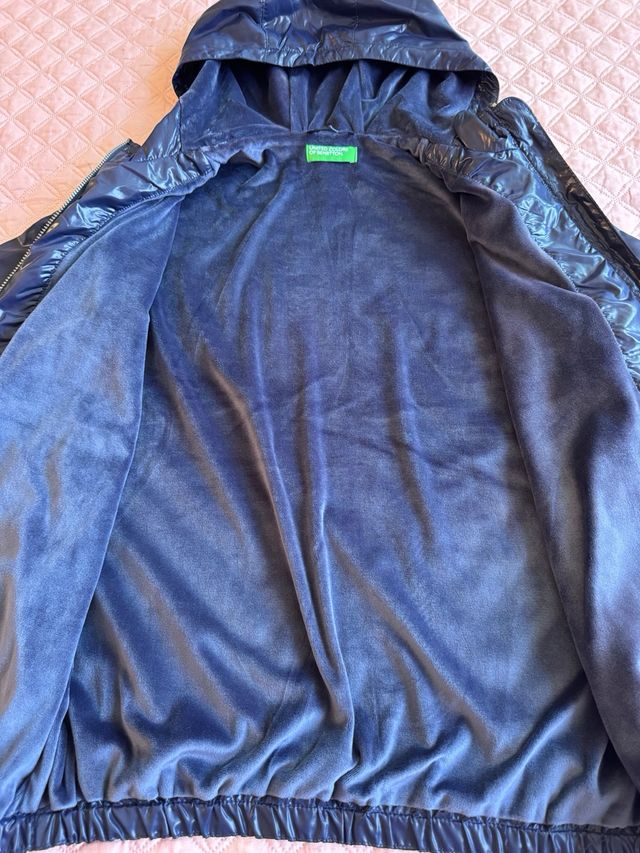 Chaqueta Benetton niña 11/12 años azul