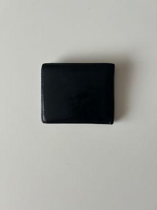 Cartera Piel Real Madrid Negra