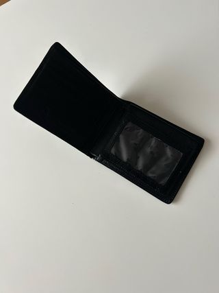 Cartera Piel Real Madrid Negra