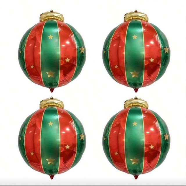 4 Globos Decorativos Navidad