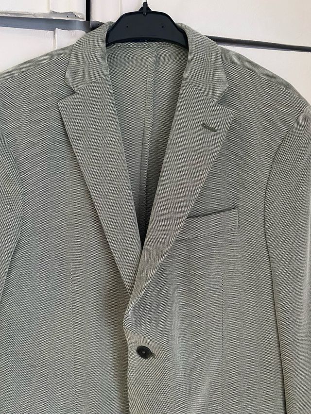 Americana jaspeada de hombre