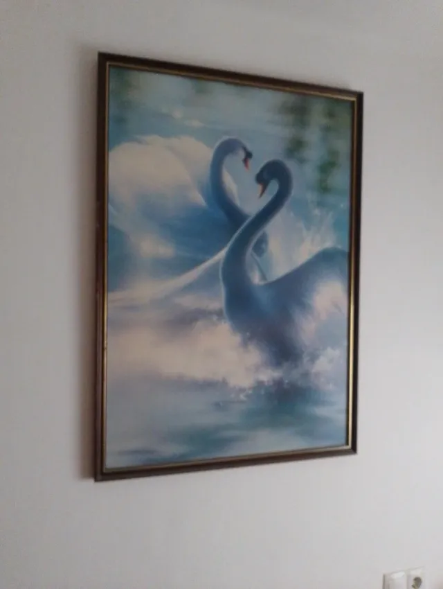 Cuadro vintage estilo payaso