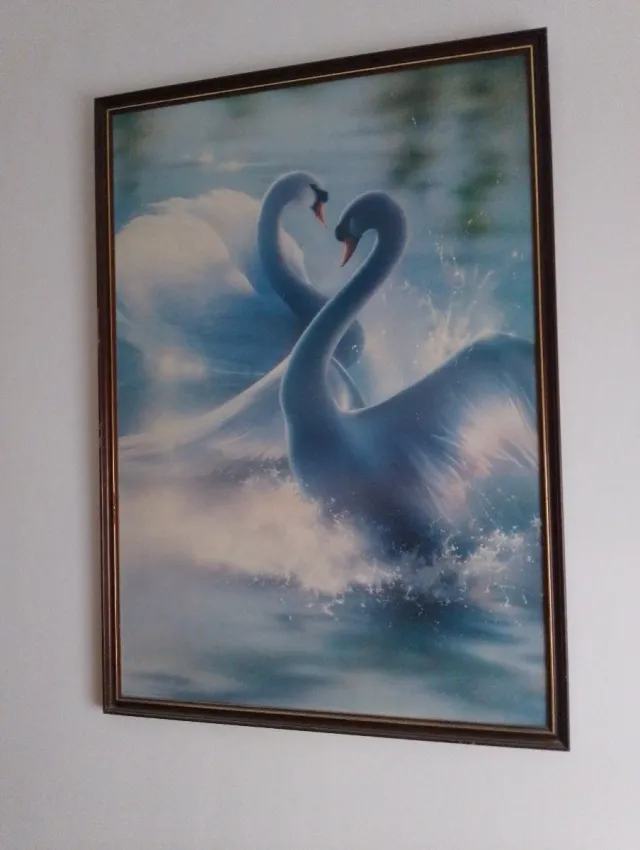 Cuadro vintage estilo payaso