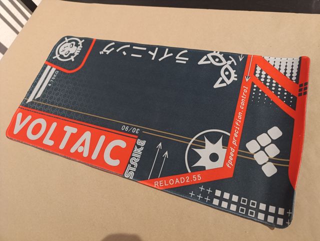 Alfombrilla Escritorio XXL VOLTAIC STRIKE