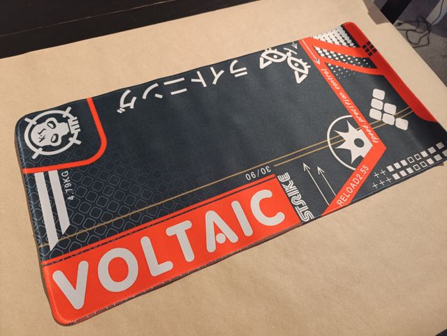 Alfombrilla Escritorio XXL VOLTAIC STRIKE