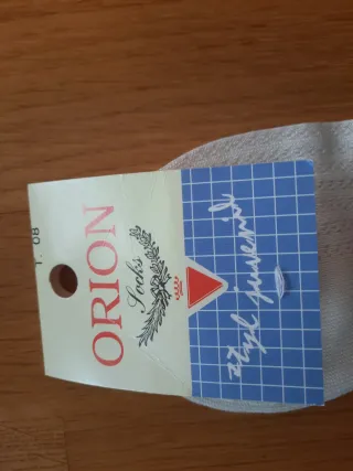 Calcetines niña comunión Orion beige talla 31 -34