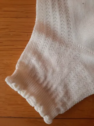 Calcetines niña comunión Orion beige talla 31 -34