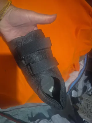 Sandalia Ortopédica Negra