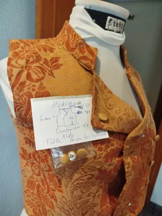 Chaleco niño fallero 8-10 años